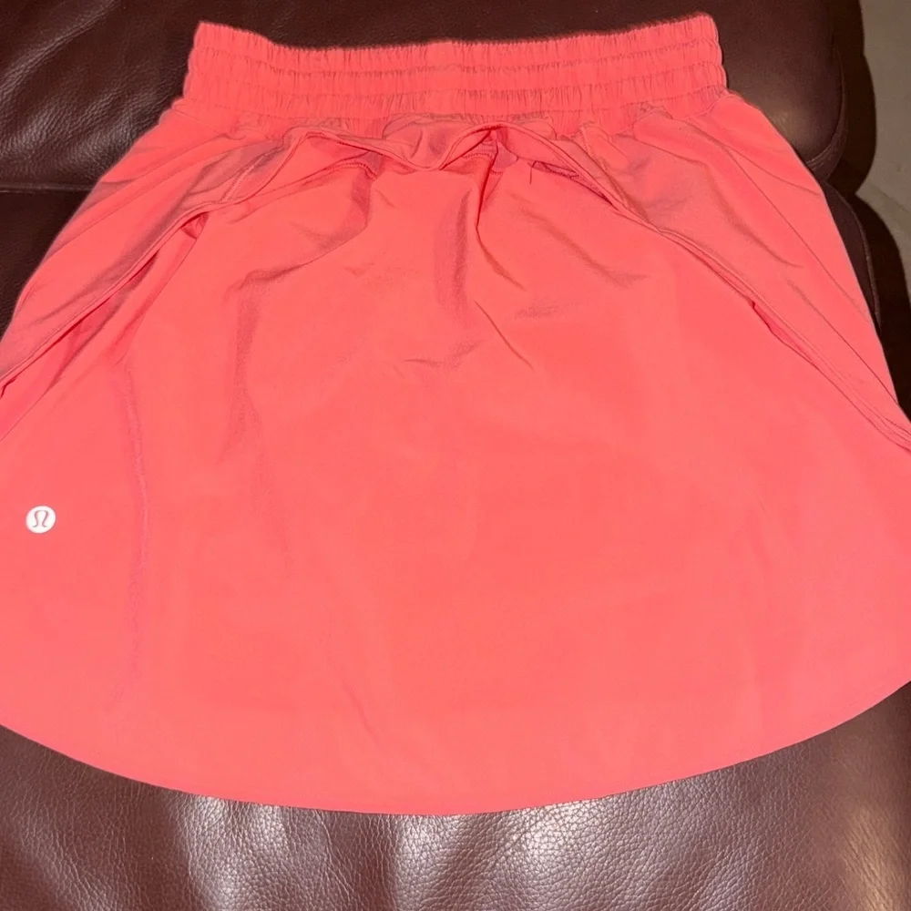 Lululemon Hotty Hot High-Rise Skirt Long Raspberry